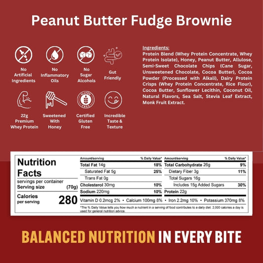 Peanut Butter Fudge Brownie